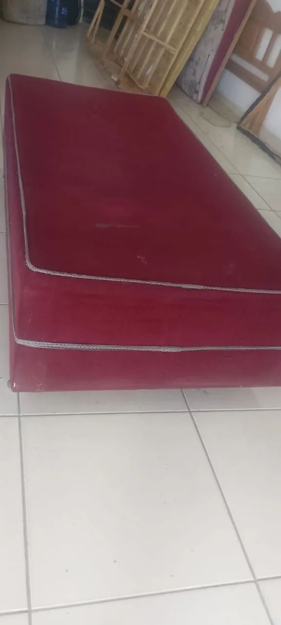 Cama Solteiro Espuma Usada Higienizada (ENTREGA GRÁTIS) - Foto 2