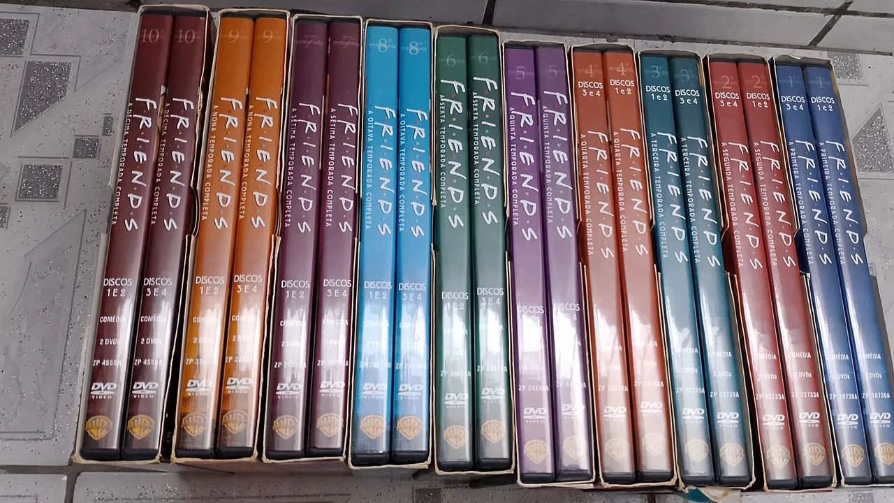 Coleção Friends DvD - DVD, Blu-Ray e Vídeo Cassete - Ferrazópolis