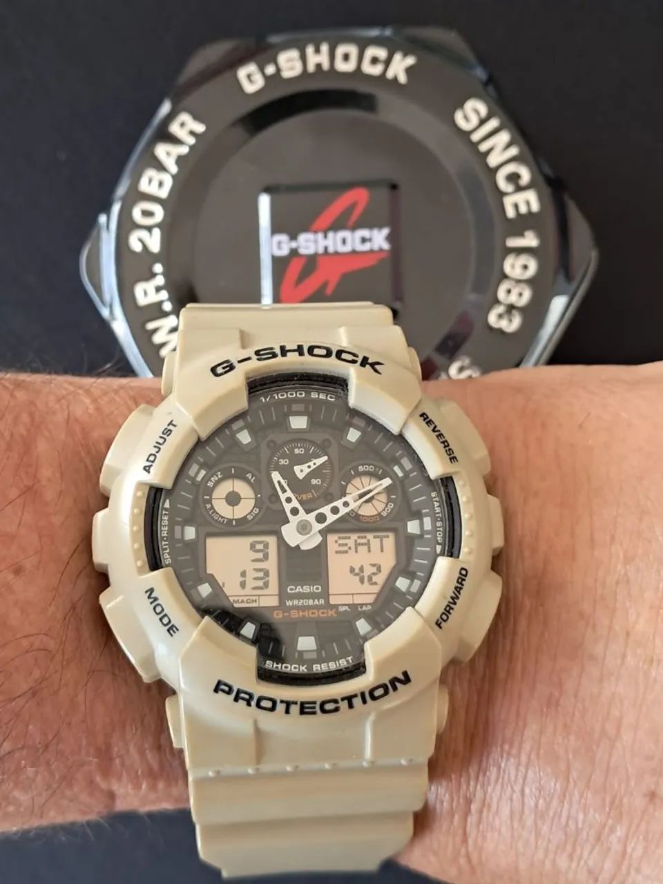 CASIO G SHOCK GA 100 ORIGINAL.  - Foto 2
