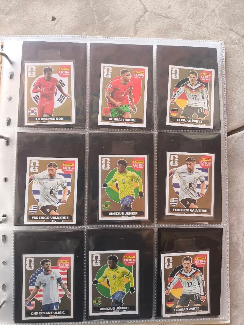 Figurinhas Legends da Copa em Indaiatuba 