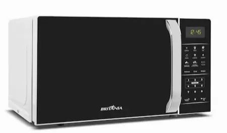 Micro-ondas Britânia 20L Preto Pintura Limpa Fácil BMO23 - Foto 2