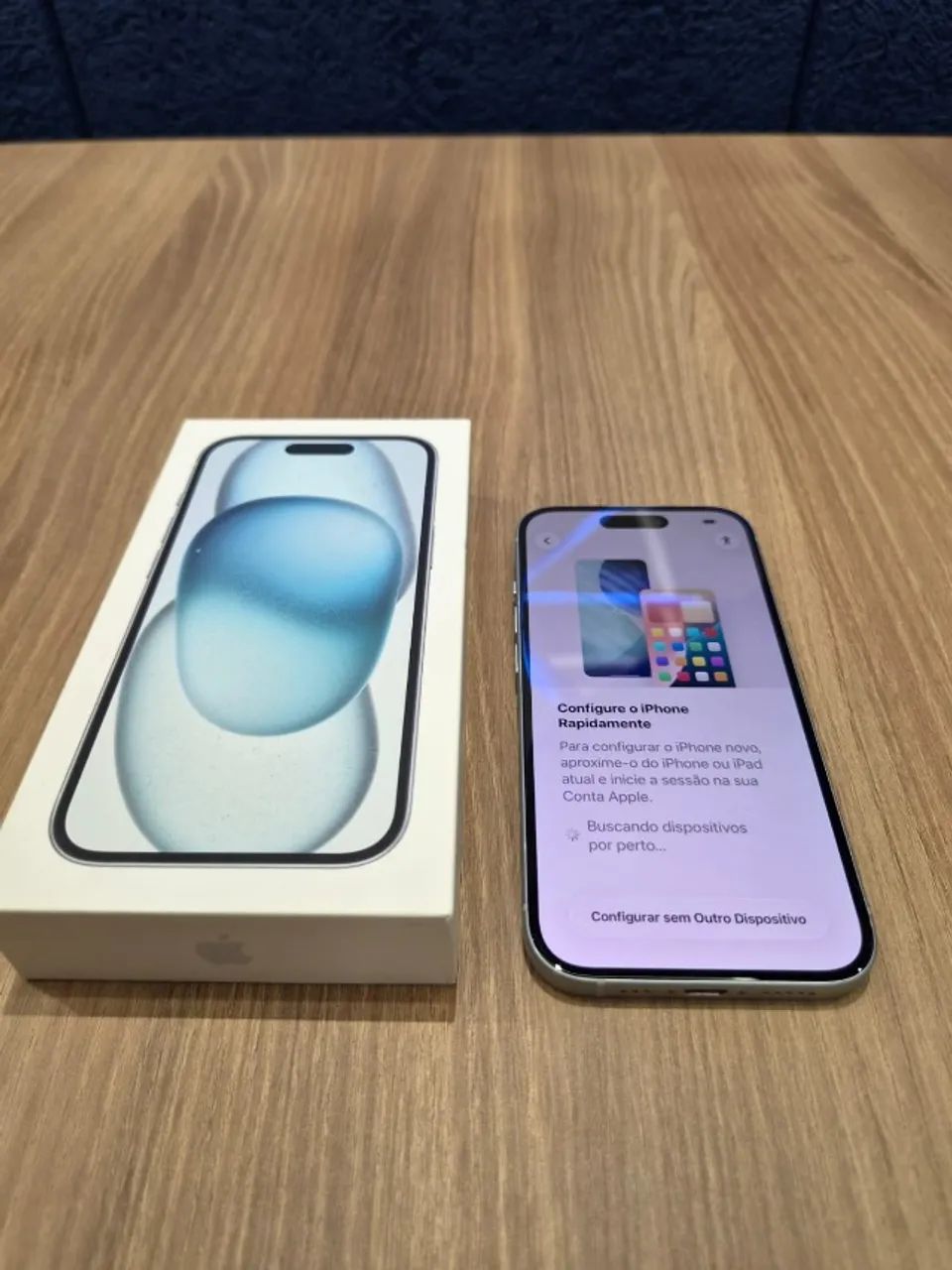 iPhone 15 256 GB Azul com Caixa - Blumenau - Foto 2