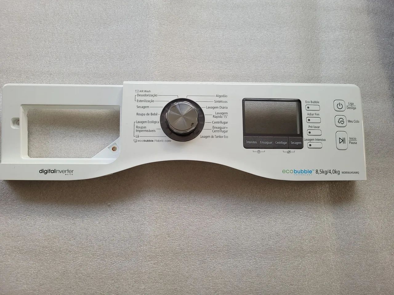Painel Interface da Lava e Seca Samsung wd856 usada
