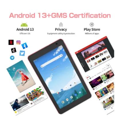 Produto Novo Tablet PRITOM Android 13 4GB RAM 64GB Memoria Bateria 5000mAh - Foto 3