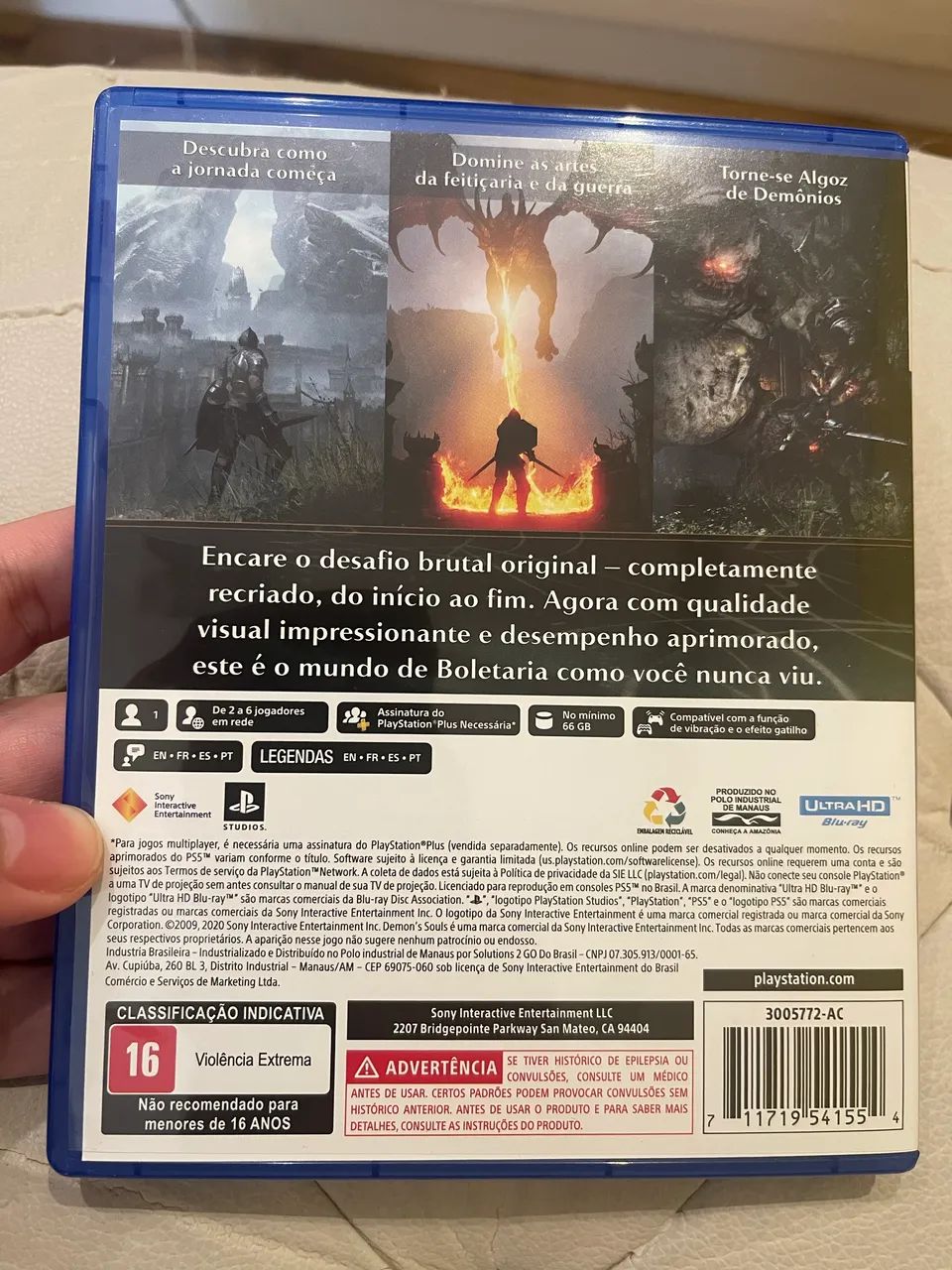 PS5 「Demon's Souls」　B2ポスター SUPERPÔSTER PLAYGAMES - DEMON S SOULS - EDITORA EUROPA | Livraria