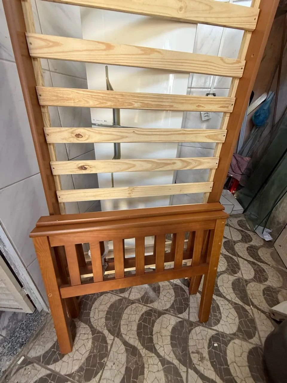 Cama solteiro com colchão! - Foto 4