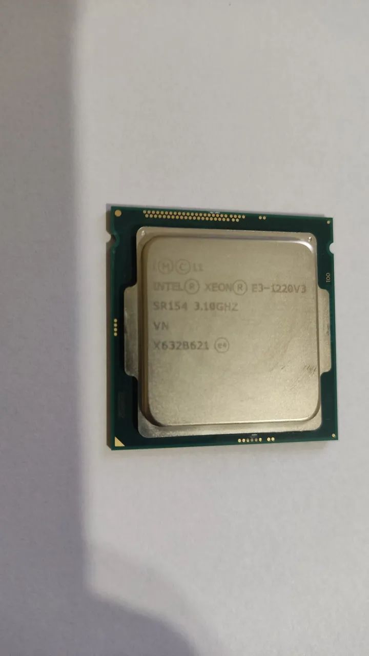 Processador Intel Xeon e3 1220 v3 lga 1150 ddr3.