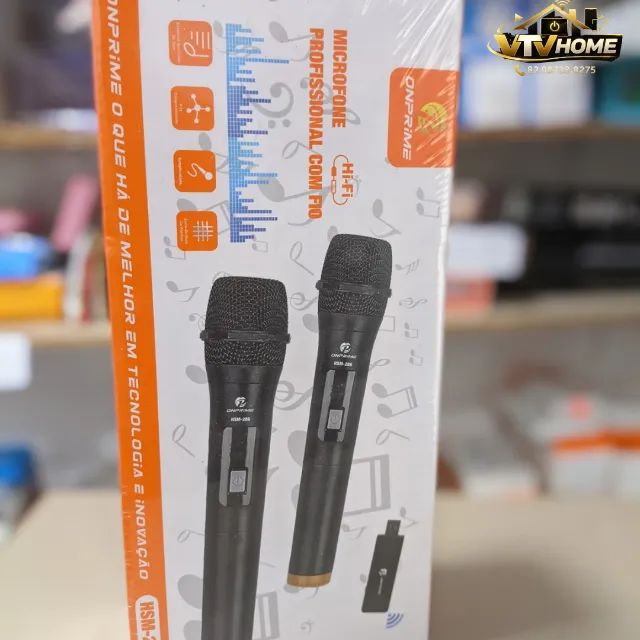 Microfone Sem Fio Profissional + Entrega Grátis  - Foto 2
