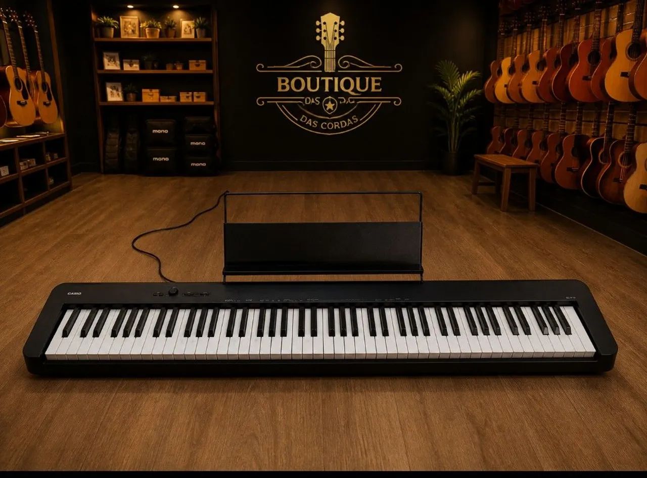  Piano Digital Casio CDP-S100 - 88 teclas com peso
