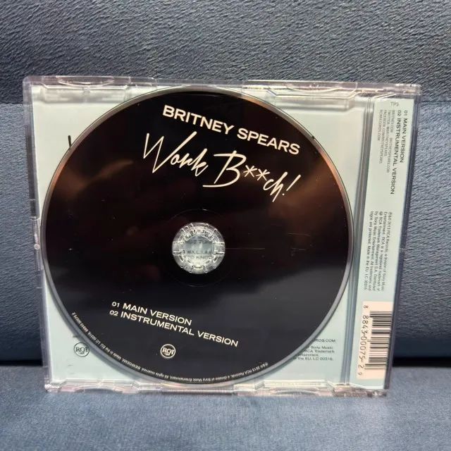 CD Single Britney Spears Work Bitch - Foto 2