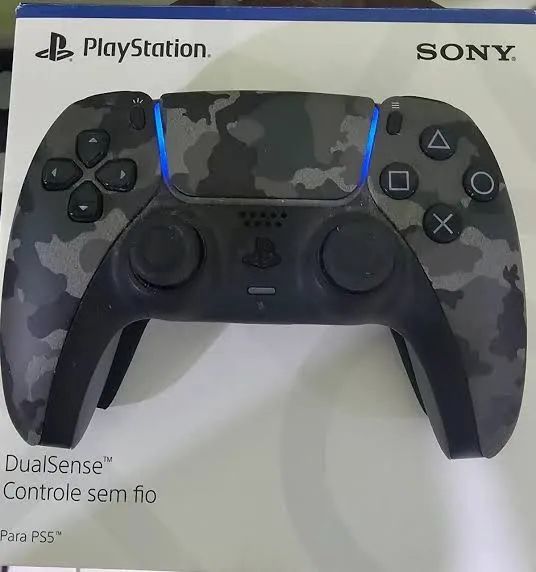 Controle ps5 camuflado 