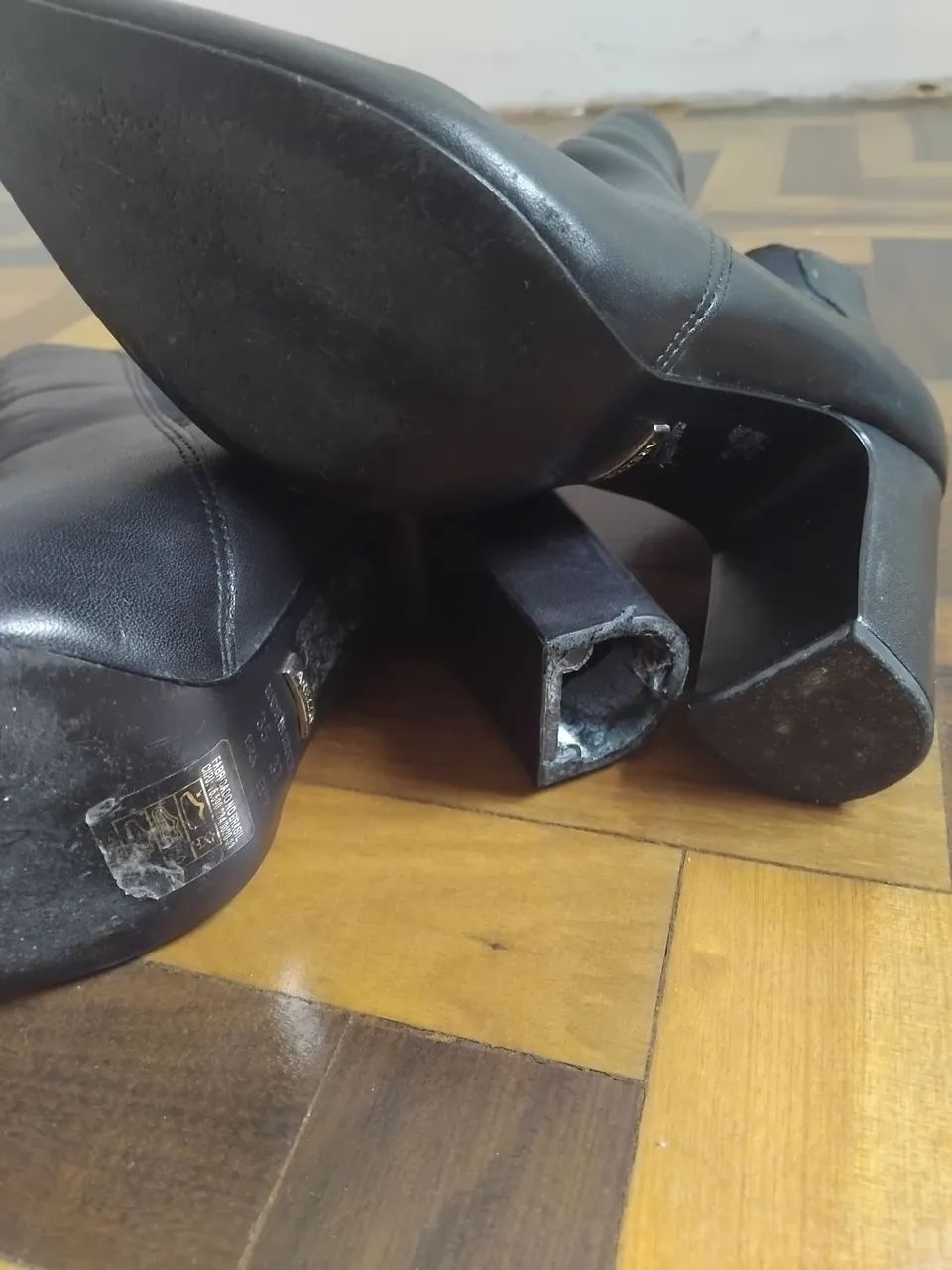 Bota Arezzo couro 35.36 - Foto 3