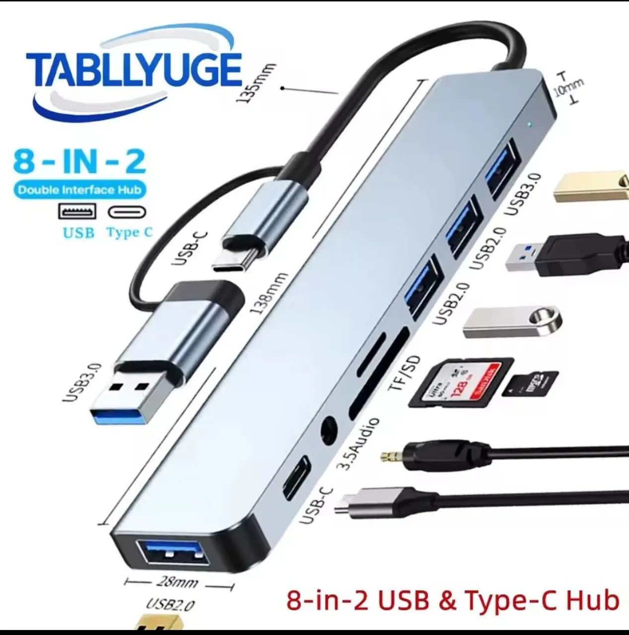 Hub 8 em 2