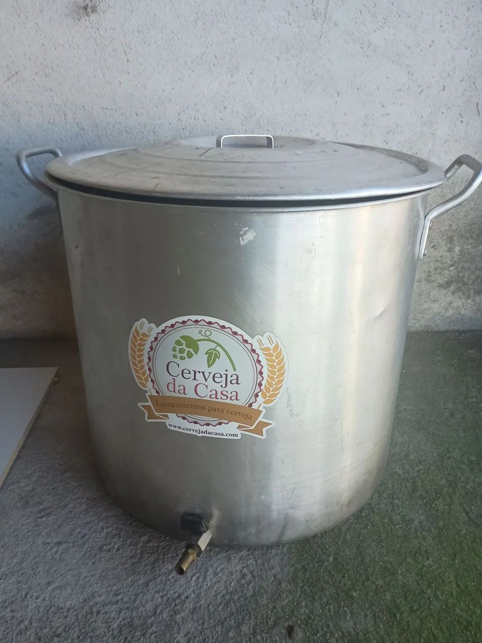 Kit de panelas e utensílios de Cerveja de panela