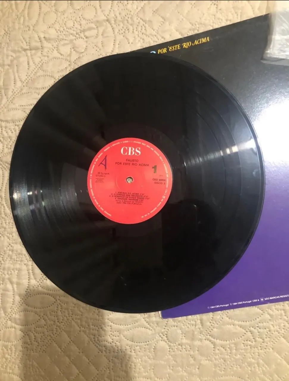 Vinil mídia dupla Fausto rio acima - Foto 4