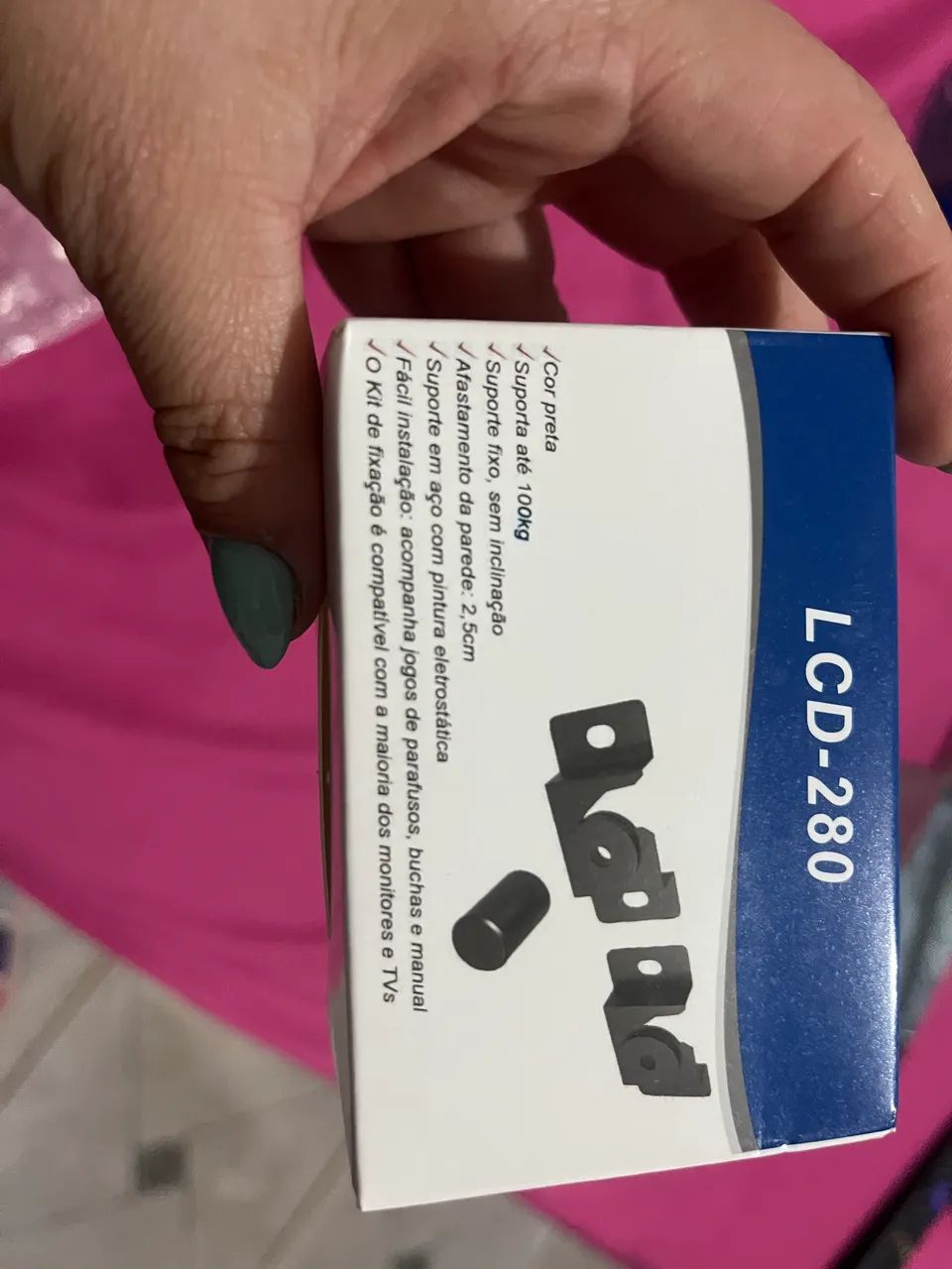 Suporte para Televisão até 100 kg 32 polegadas ou 40 polegadas  - Foto 2