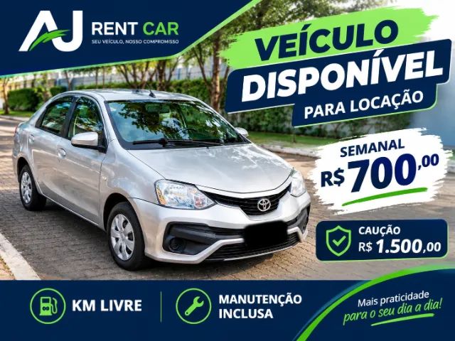 ALUGUEL PARA APLICATIVO UBER/99 TOYOTA ETIOS - Foto 4