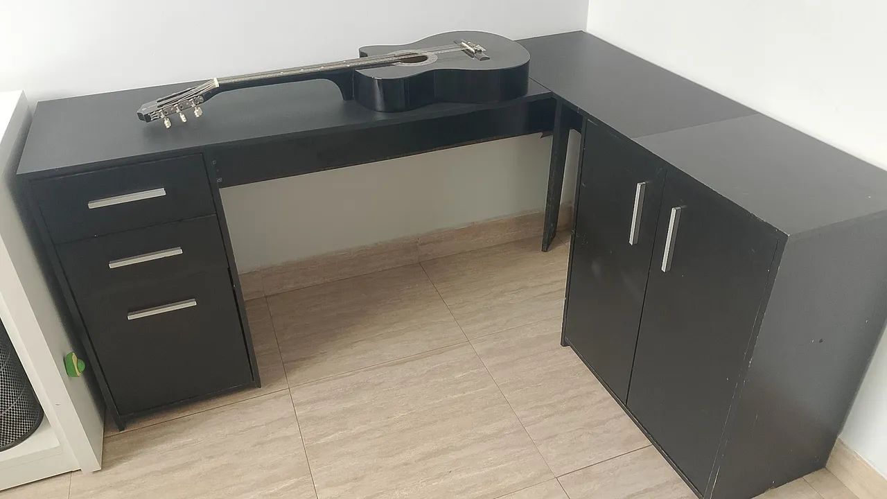 Mesa L escritório  - Foto 2