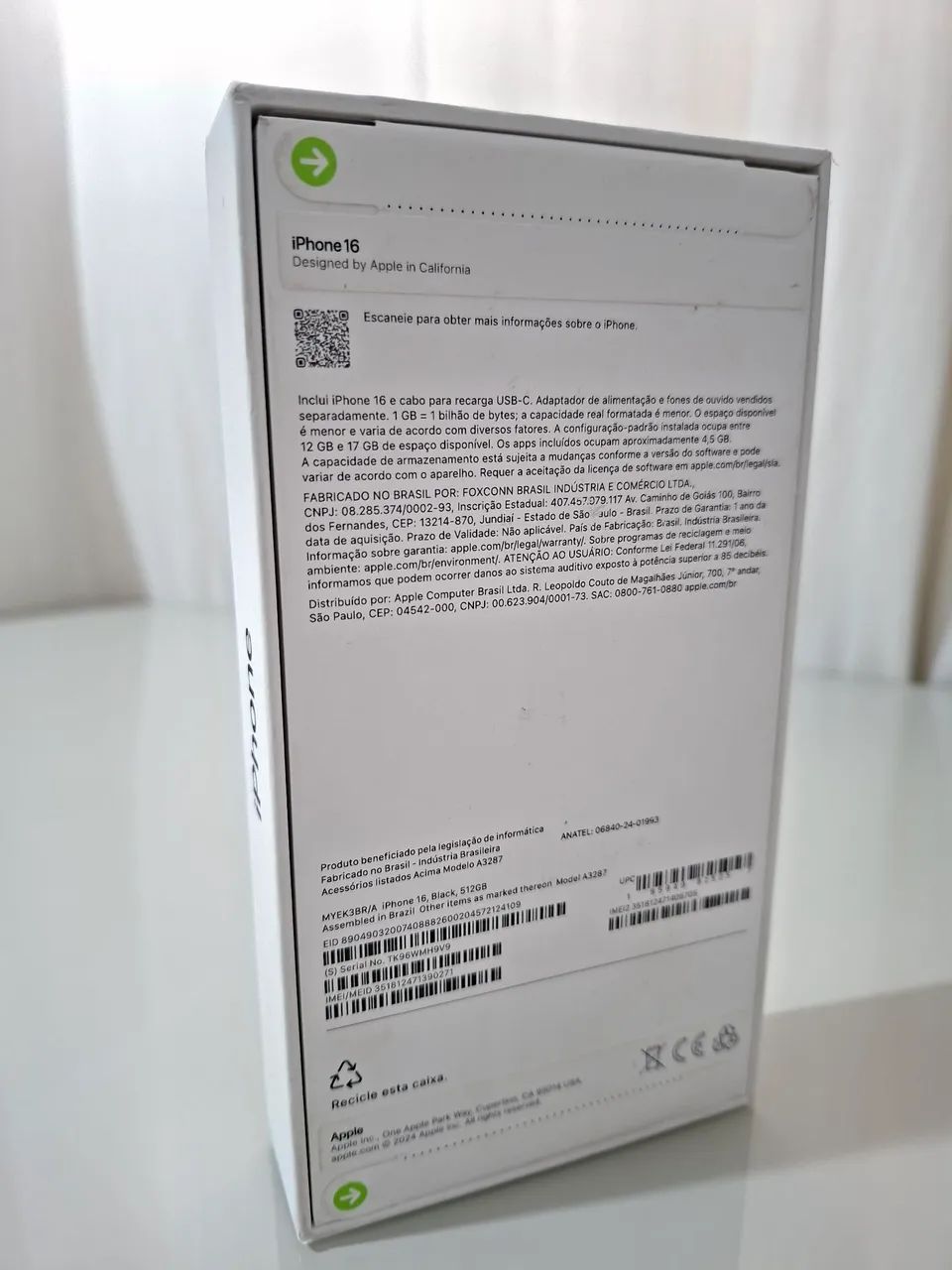 IPhone 16 - 512gb LACRADO - Foto 2