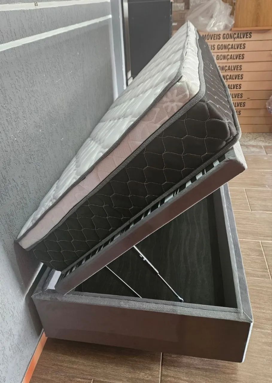 CAMA BOX BAÚ SOLTEIRO - NOVa / ENTREGAMOS  - Foto 2