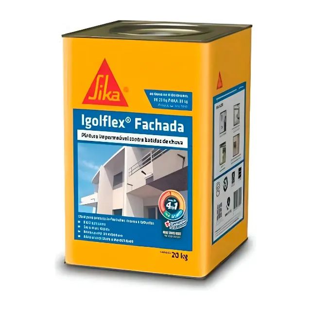 Impermeabilizante Igolflex 18 LItros Fach BCO 20Kg Sika - Foto 2