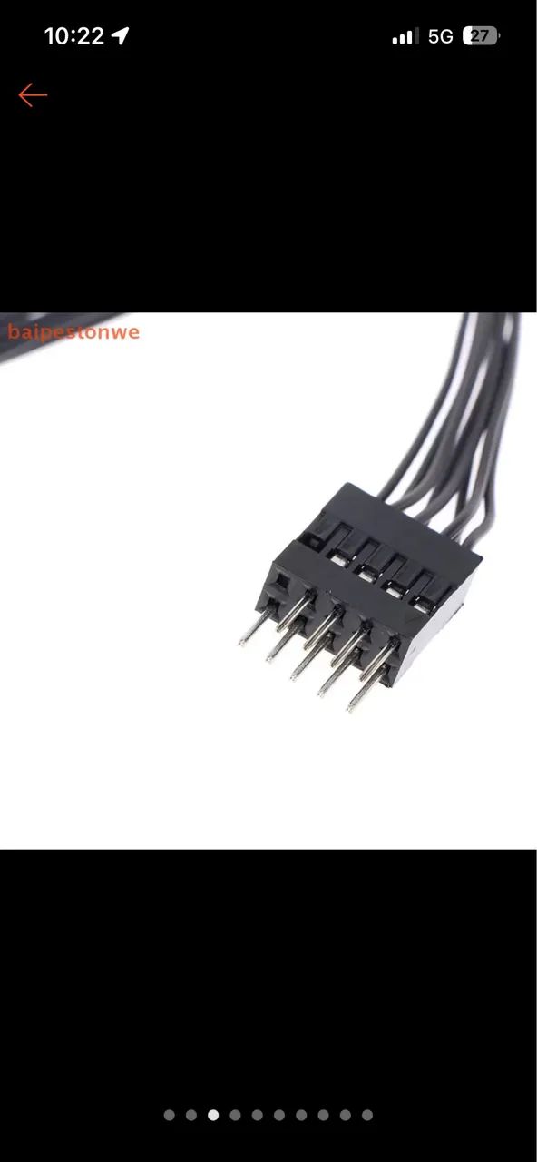 Cabo para placa mãe. Extensão USB  - Foto 2