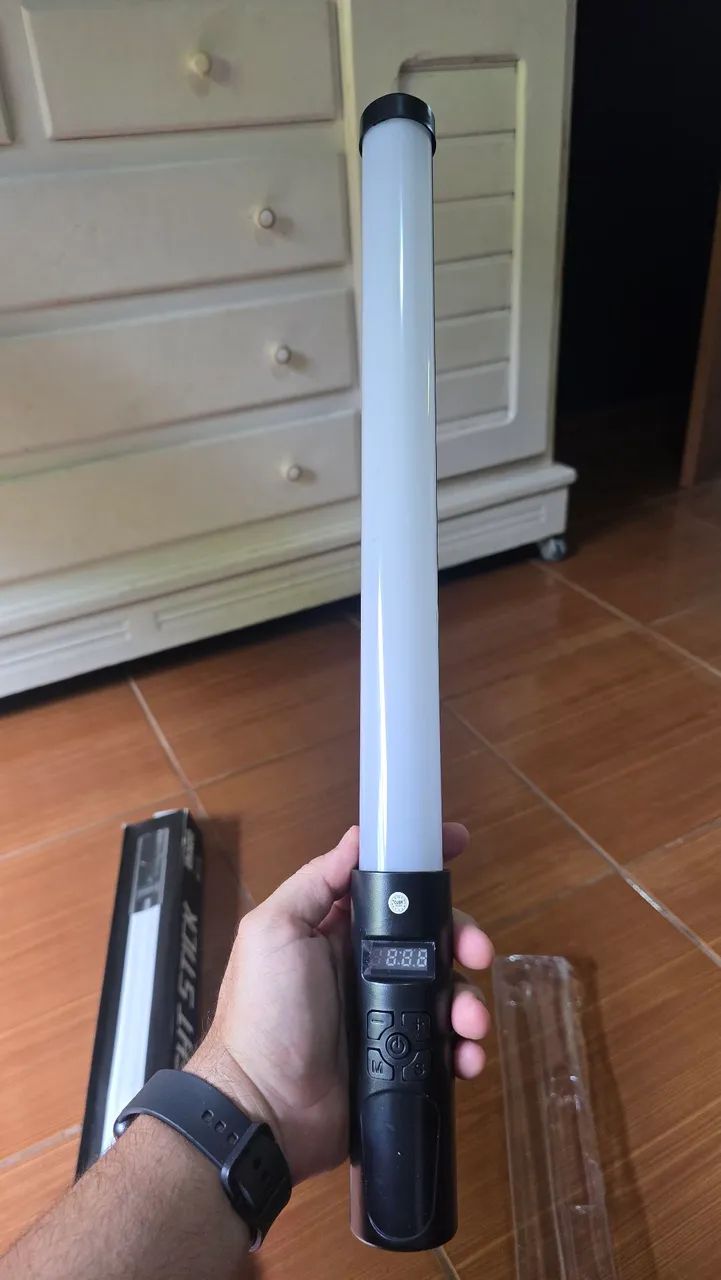 RGB LIGHT STICK - BASTÃO DE LED - Foto 2