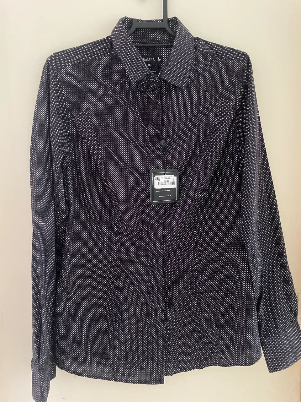 Camisa Dudalina n-38 em Algodão Egípcio 