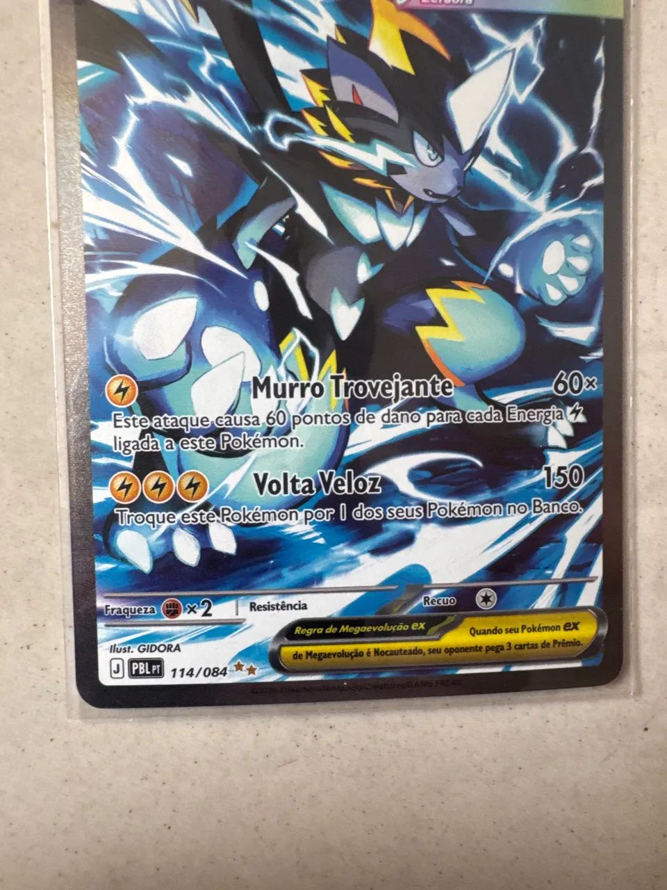 Carta Pokemon Mega Zeraora ex SAR - Foto 3