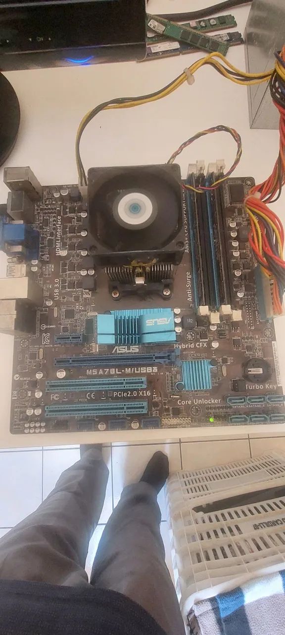 Placa mae Asus m5a7bl-m/usb3, - Foto 2