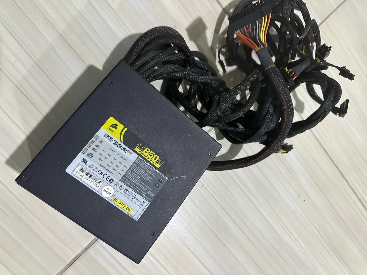 Fonte Corsair Tx850 W - Foto 4