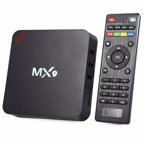Kit Smart Tv Box Mx9 + Teclado Sem Fio 2gb Ram 16gb Rom Android 7.1 - Foto 2