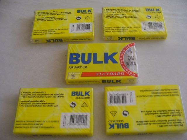Fitas K7 Cassete bulk 60min. type Normal sem uso Lacradas - Foto 6