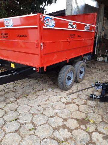 Carreta para trator - Foto 4