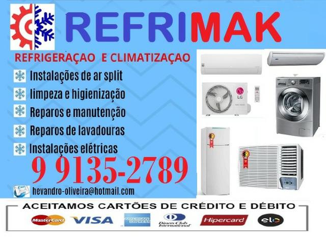 Técnico de refrigeração e serviços de ar condicionado