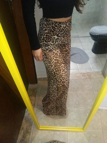 calça pantalona forever 21