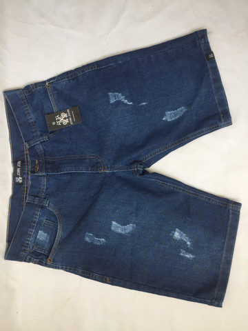 Bermuda jeans com elastano e bermuda de sarja preta - Foto 4