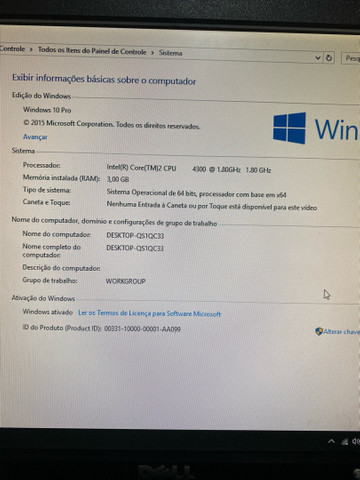 Computador Core 2 3GB RAM 250HD Tela 15 Completo - Foto 4