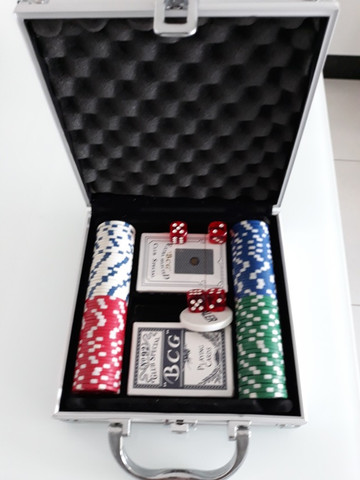 Maleta de jogo de poker - Foto 3