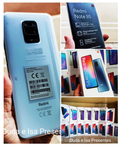 Note 9s 128gb/6gb ram xiaomi azul,cinza, branca novo na caixa - Foto 2