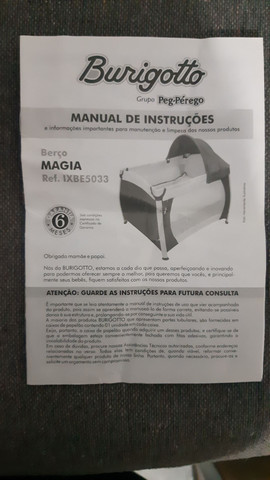 Berço Burigotto Magia desmontável. - Foto 4