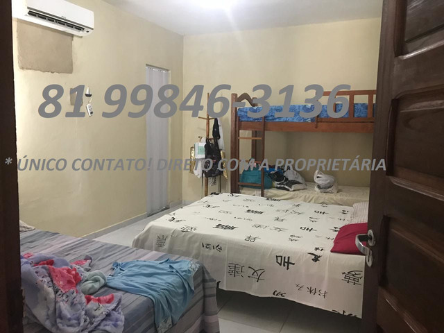 Tamandaré temporada: 4 quartos todos com ar ( 2 suítes), piscina - Foto 4