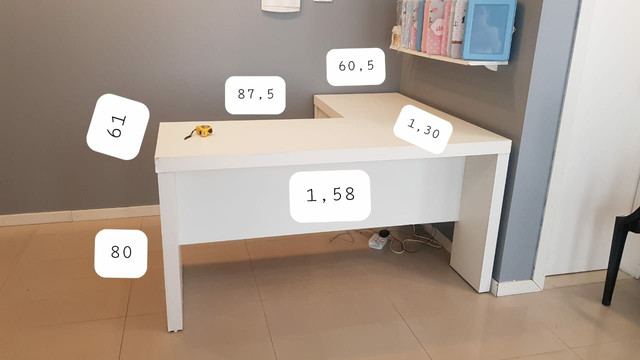 Mesa de escritório em L - Foto 6
