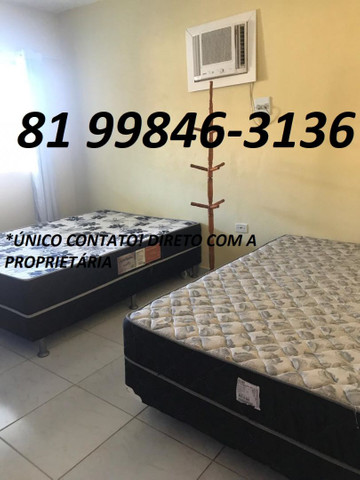 Tamandaré temporada: 4 quartos todos com ar ( 2 suítes), piscina - Foto 6