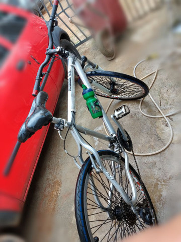 Bike aro 26 alumínio top ! - Foto 5