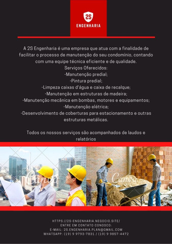 Serviços de manutenção prediais