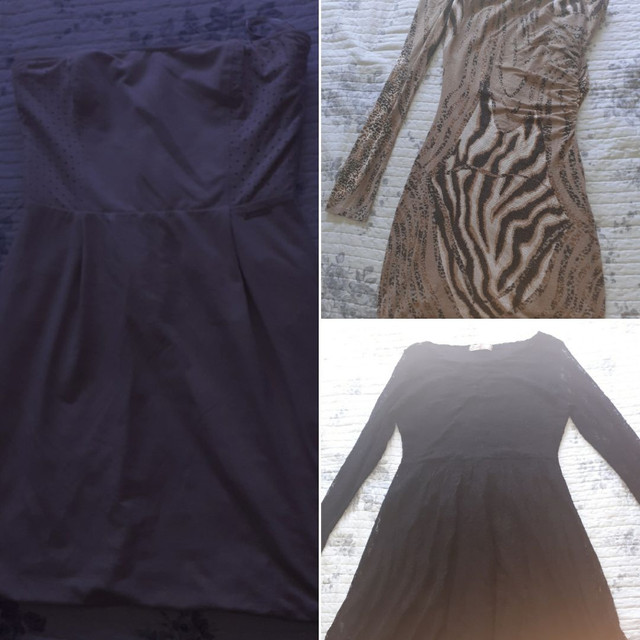 Vestidos diversos tamanho P muito bom estado