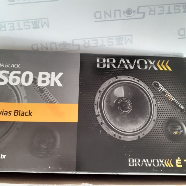 Kit 2 vias. Bravox Black. CS60BK. 6". 65RMS. Garantia. Novo. Instalado.  - Foto 5