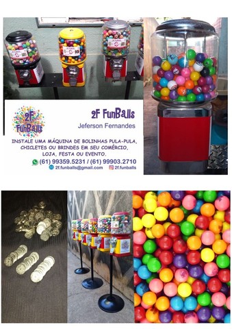 F.E.S.T.A.S ou E.V.E.N.T.O.S - Mais Diversão e Animação Com Vending Machines - 2F FunBalls - Foto 4