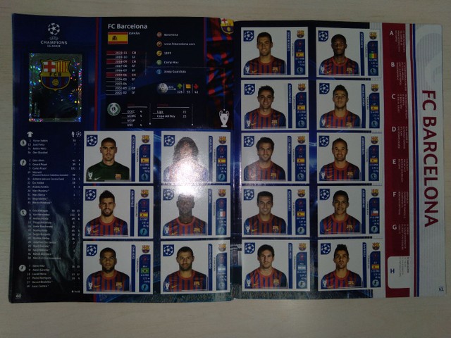 Álbum de figurinhas UEFA Champions League 2011-2012 - Foto 5